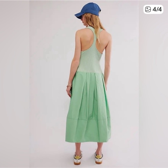 Free People Drops Of Venus Midi Dress - Picture 2 of 7